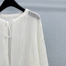 🛒𝐍𝐄𝐖 · 𝟐𝟎𝟐6/爆款现货 【原单品质】小众|2026新款镂空钩花系带针织衫 老钱风穿搭 甜美气质感拉满 绝美 🛒𝐍𝐄𝐖 · 𝟐𝟎𝟐6/爆款现货 【原单品质】小众|2026新款镂空钩花系带针织衫 老钱风穿搭 甜美气质感拉满 绝美