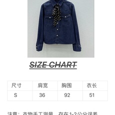 🛒𝐍𝐄𝐖 · 𝟐𝟎𝟐6/爆款现货 【秋冬上新】Va*|2026新品波点丝巾牛仔衬衫 系列款 定制YB斜纹棉牛仔材质 酵 🛒𝐍𝐄𝐖 · 𝟐𝟎𝟐6/爆款现货 【秋冬上新】Va*|2026新品波点丝巾牛仔衬衫 系列款 定制YB斜纹棉牛仔材质 酵