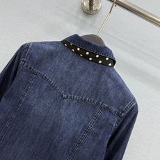 🛒𝐍𝐄𝐖 · 𝟐𝟎𝟐6/爆款现货 【秋冬上新】Va*|2026新品波点丝巾牛仔衬衫 系列款 定制YB斜纹棉牛仔材质 酵 🛒𝐍𝐄𝐖 · 𝟐𝟎𝟐6/爆款现货 【秋冬上新】Va*|2026新品波点丝巾牛仔衬衫 系列款 定制YB斜纹棉牛仔材质 酵