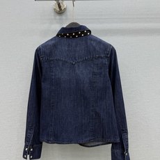 🛒𝐍𝐄𝐖 · 𝟐𝟎𝟐6/爆款现货 【秋冬上新】Va*|2026新品波点丝巾牛仔衬衫 系列款 定制YB斜纹棉牛仔材质 酵 🛒𝐍𝐄𝐖 · 𝟐𝟎𝟐6/爆款现货 【秋冬上新】Va*|2026新品波点丝巾牛仔衬衫 系列款 定制YB斜纹棉牛仔材质 酵