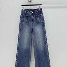 🛒𝐍𝐄𝐖 · 𝟐𝟎𝟐6/爆款现货 【秋冬上新】设计师|26新款老花双口袋直筒牛仔裤 爆单款 气质女神必入 定制专属图 🛒𝐍𝐄𝐖 · 𝟐𝟎𝟐6/爆款现货 【秋冬上新】设计师|26新款老花双口袋直筒牛仔裤 爆单款 气质女神必入 定制专属图