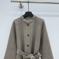 🛒𝐍𝐄𝐖 · 𝟐𝟎𝟐6/爆款现货 【原单品质】Lp*|26秋冬新品高支羊绒羊毛双面呢长款系带大衣外套 订制高端面料,色系 🛒𝐍𝐄𝐖 · 𝟐𝟎𝟐6/爆款现货 【原单品质】Lp*|26秋冬新品高支羊绒羊毛双面呢长款系带大衣外套 订制高端面料,色系