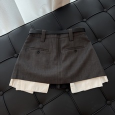 🛒𝐍𝐄𝐖 · 𝟐𝟎𝟐6/爆款现货 【秋冬上新】设计师|26新款撞色错层短半裙【带内衬】 爆单系列款 气质女神必入 定 🛒𝐍𝐄𝐖 · 𝟐𝟎𝟐6/爆款现货 【秋冬上新】设计师|26新款撞色错层短半裙【带内衬】 爆单系列款 气质女神必入 定