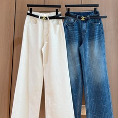 🛒𝐍𝐄𝐖 · 𝟐𝟎𝟐6/爆款现货 【秋冬上新】设计师|26新款流苏双C刺绣直筒牛仔裤 爆单款 气质女神必入 定制专属 🛒𝐍𝐄𝐖 · 𝟐𝟎𝟐6/爆款现货 【秋冬上新】设计师|26新款流苏双C刺绣直筒牛仔裤 爆单款 气质女神必入 定制专属