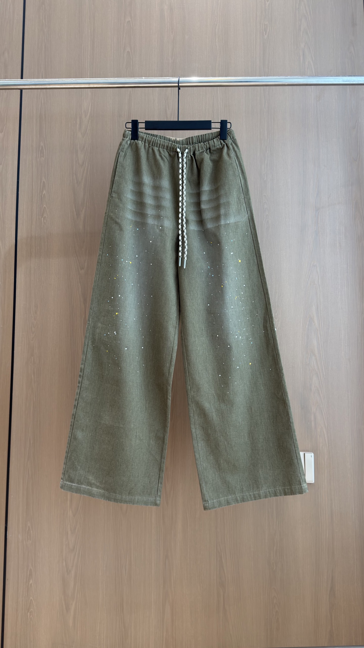 🛒𝐍𝐄𝐖 · 𝟐𝟎𝟐6/爆款现货 【秋冬上新】设计师｜26新款渐变色抽绳牛仔裤 爆单系列款  气质女神必入  定制烫钻字