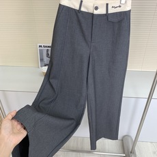 🛒𝐍𝐄𝐖 · 𝟐𝟎𝟐6/爆款现货 【秋冬上新】设计师|26新款毛边撞色休闲西裤 爆单款 气质女神必入 定制字母装饰 🛒𝐍𝐄𝐖 · 𝟐𝟎𝟐6/爆款现货 【秋冬上新】设计师|26新款毛边撞色休闲西裤 爆单款 气质女神必入 定制字母装饰