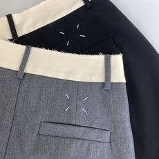 🛒𝐍𝐄𝐖 · 𝟐𝟎𝟐6/爆款现货 【秋冬上新】设计师|26新款毛边撞色休闲西裤 爆单款 气质女神必入 定制字母装饰 🛒𝐍𝐄𝐖 · 𝟐𝟎𝟐6/爆款现货 【秋冬上新】设计师|26新款毛边撞色休闲西裤 爆单款 气质女神必入 定制字母装饰