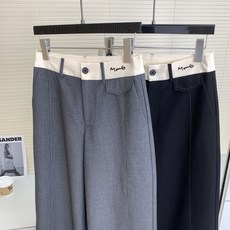 🛒𝐍𝐄𝐖 · 𝟐𝟎𝟐6/爆款现货 【秋冬上新】设计师|26新款毛边撞色休闲西裤 爆单款 气质女神必入 定制字母装饰 🛒𝐍𝐄𝐖 · 𝟐𝟎𝟐6/爆款现货 【秋冬上新】设计师|26新款毛边撞色休闲西裤 爆单款 气质女神必入 定制字母装饰