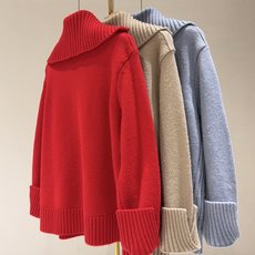 🛒𝐍𝐄𝐖 · 𝟐𝟎𝟐6/爆款现货 【原版定制】小众*|🔴半拉链翻领毛衣|早秋氛围感本命 太爱这种半开拉链大翻领毛衣✨ 立 🛒𝐍𝐄𝐖 · 𝟐𝟎𝟐6/爆款现货 【原版定制】小众*|🔴半拉链翻领毛衣|早秋氛围感本命 太爱这种半开拉链大翻领毛衣✨ 立