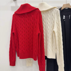 🛒𝐍𝐄𝐖 · 𝟐𝟎𝟐6/爆款现货 【原版定制】小众*|🔴双拉链翻领毛衣|早秋氛围感本命 太爱这种双拉链大翻领毛衣✨ 立领 🛒𝐍𝐄𝐖 · 𝟐𝟎𝟐6/爆款现货 【原版定制】小众*|🔴双拉链翻领毛衣|早秋氛围感本命 太爱这种双拉链大翻领毛衣✨ 立领