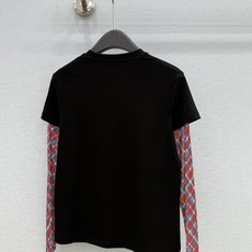 🛒𝐍𝐄𝐖 · 𝟐𝟎𝟐6/爆款现货 【原单品质】 小众|2026新款菱格网纱拼接假两件不规则长袖T 高订面料,减龄百搭版型 🛒𝐍𝐄𝐖 · 𝟐𝟎𝟐6/爆款现货 【原单品质】 小众|2026新款菱格网纱拼接假两件不规则长袖T 高订面料,减龄百搭版型