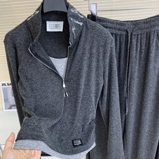 🛒𝐍𝐄𝐖 · 𝟐𝟎𝟐6/爆款现货 【秋冬上新】小众|26新品经典假两件拼接长裤套装! 高端定制半拉链上衣 搭配松弛感休 🛒𝐍𝐄𝐖 · 𝟐𝟎𝟐6/爆款现货 【秋冬上新】小众|26新品经典假两件拼接长裤套装! 高端定制半拉链上衣 搭配松弛感休