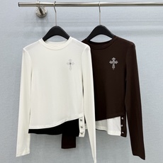 🛒𝐍𝐄𝐖 · 𝟐𝟎𝟐6/爆款现货 【秋冬上新】克罗星|2026新款假两件长袖打底衫 云感舒适的系列! 上身的触感谁穿谁知 🛒𝐍𝐄𝐖 · 𝟐𝟎𝟐6/爆款现货 【秋冬上新】克罗星|2026新款假两件长袖打底衫 云感舒适的系列! 上身的触感谁穿谁知