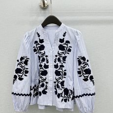 🛒𝐍𝐄𝐖 · 𝟐𝟎𝟐6/爆款现货 原单品质 小众|26经典花边水溶刺绣条纹衬衫 法式田园风极致穿搭 最新系列单品 强烈 🛒𝐍𝐄𝐖 · 𝟐𝟎𝟐6/爆款现货 原单品质 小众|26经典花边水溶刺绣条纹衬衫 法式田园风极致穿搭 最新系列单品 强烈