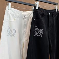 🛒𝐍𝐄𝐖 · 𝟐𝟎𝟐6/爆款现货 【秋冬上新】设计师|26新款磨毛(薄加绒)火柴人镰刀式牛仔裤 爆单系列款 气质女神必 🛒𝐍𝐄𝐖 · 𝟐𝟎𝟐6/爆款现货 【秋冬上新】设计师|26新款磨毛(薄加绒)火柴人镰刀式牛仔裤 爆单系列款 气质女神必