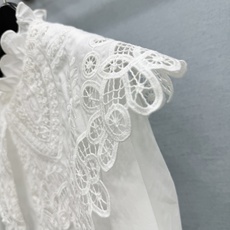 🛒𝐍𝐄𝐖 · 𝟐𝟎𝟐6/爆款现货 原单品质 小众|26经典水溶斗篷花边镂空刺绣纯色衬衫 法式极致穿搭 最新系列单品 强 🛒𝐍𝐄𝐖 · 𝟐𝟎𝟐6/爆款现货 原单品质 小众|26经典水溶斗篷花边镂空刺绣纯色衬衫 法式极致穿搭 最新系列单品 强