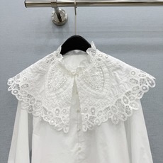 🛒𝐍𝐄𝐖 · 𝟐𝟎𝟐6/爆款现货 原单品质 小众|26经典水溶斗篷花边镂空刺绣纯色衬衫 法式极致穿搭 最新系列单品 强 🛒𝐍𝐄𝐖 · 𝟐𝟎𝟐6/爆款现货 原单品质 小众|26经典水溶斗篷花边镂空刺绣纯色衬衫 法式极致穿搭 最新系列单品 强