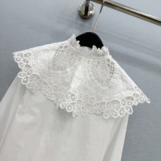🛒𝐍𝐄𝐖 · 𝟐𝟎𝟐6/爆款现货 原单品质 小众|26经典水溶斗篷花边镂空刺绣纯色衬衫 法式极致穿搭 最新系列单品 强 🛒𝐍𝐄𝐖 · 𝟐𝟎𝟐6/爆款现货 原单品质 小众|26经典水溶斗篷花边镂空刺绣纯色衬衫 法式极致穿搭 最新系列单品 强