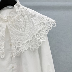🛒𝐍𝐄𝐖 · 𝟐𝟎𝟐6/爆款现货 原单品质 小众|26经典水溶斗篷花边镂空刺绣纯色衬衫 法式极致穿搭 最新系列单品 强 🛒𝐍𝐄𝐖 · 𝟐𝟎𝟐6/爆款现货 原单品质 小众|26经典水溶斗篷花边镂空刺绣纯色衬衫 法式极致穿搭 最新系列单品 强