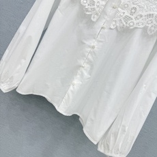 🛒𝐍𝐄𝐖 · 𝟐𝟎𝟐6/爆款现货 原单品质 小众|26经典水溶斗篷花边镂空刺绣纯色衬衫 法式极致穿搭 最新系列单品 强 🛒𝐍𝐄𝐖 · 𝟐𝟎𝟐6/爆款现货 原单品质 小众|26经典水溶斗篷花边镂空刺绣纯色衬衫 法式极致穿搭 最新系列单品 强