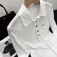 🛒𝐍𝐄𝐖 · 𝟐𝟎𝟐6/爆款现货 【高版本】An*|翻领口袋长袖打底衫 想买舒适打底的姐妹看过来!! 这件保证你穿过一次 🛒𝐍𝐄𝐖 · 𝟐𝟎𝟐6/爆款现货 【高版本】An*|翻领口袋长袖打底衫 想买舒适打底的姐妹看过来!! 这件保证你穿过一次
