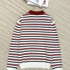 🛒𝐍𝐄𝐖 · 𝟐𝟎𝟐6/爆款现货 【原单品质】小众|2026秋冬新款羊毛混纺🦙翻领条纹针织衫 高订纱线,柔软亲肤,百搭版 🛒𝐍𝐄𝐖 · 𝟐𝟎𝟐6/爆款现货 【原单品质】小众|2026秋冬新款羊毛混纺🦙翻领条纹针织衫 高订纱线,柔软亲肤,百搭版