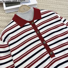 🛒𝐍𝐄𝐖 · 𝟐𝟎𝟐6/爆款现货 【原单品质】小众|2026秋冬新款羊毛混纺🦙翻领条纹针织衫 高订纱线,柔软亲肤,百搭版 🛒𝐍𝐄𝐖 · 𝟐𝟎𝟐6/爆款现货 【原单品质】小众|2026秋冬新款羊毛混纺🦙翻领条纹针织衫 高订纱线,柔软亲肤,百搭版