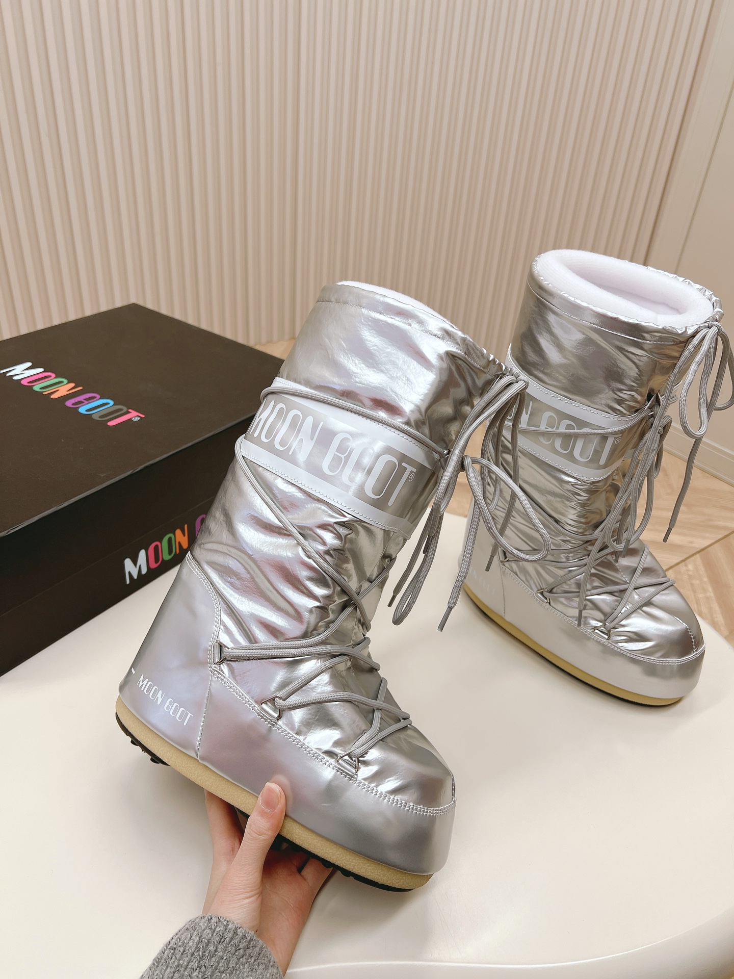 G178Moon Boot/ 最新vs秋冬最新款雪地靴系丑萌毛毛雪地靴  忘了UGG吧，时髦人都在穿Moon Boot雪