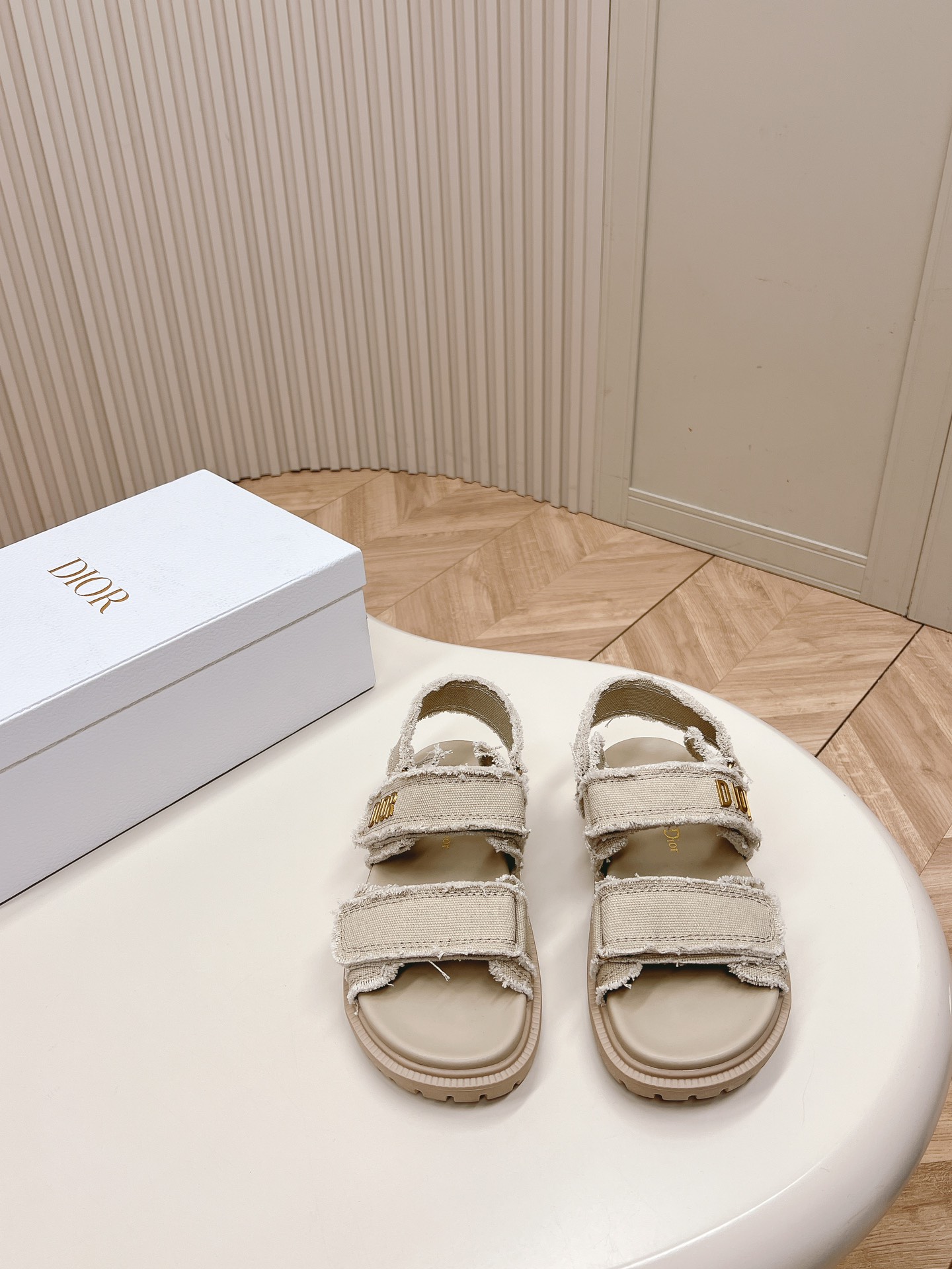 Dior Shoes Sandals Slippers Gold Hardware TPU
