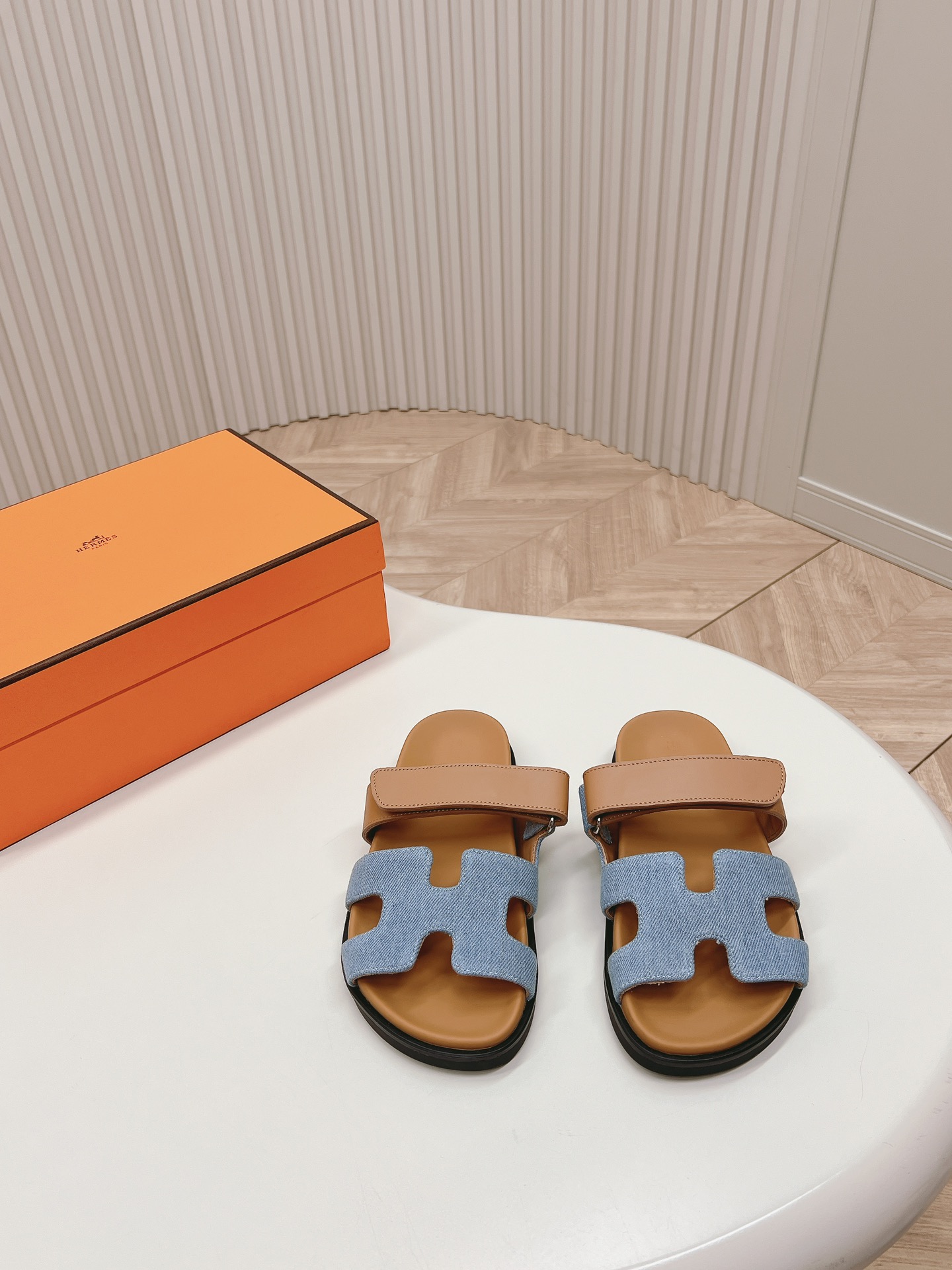 Hermès Hermes爱马仕春夏凉拖系列 款型 一直都很火爆的二舅拖鞋- 凉鞋,随意各种搭配都很棒
