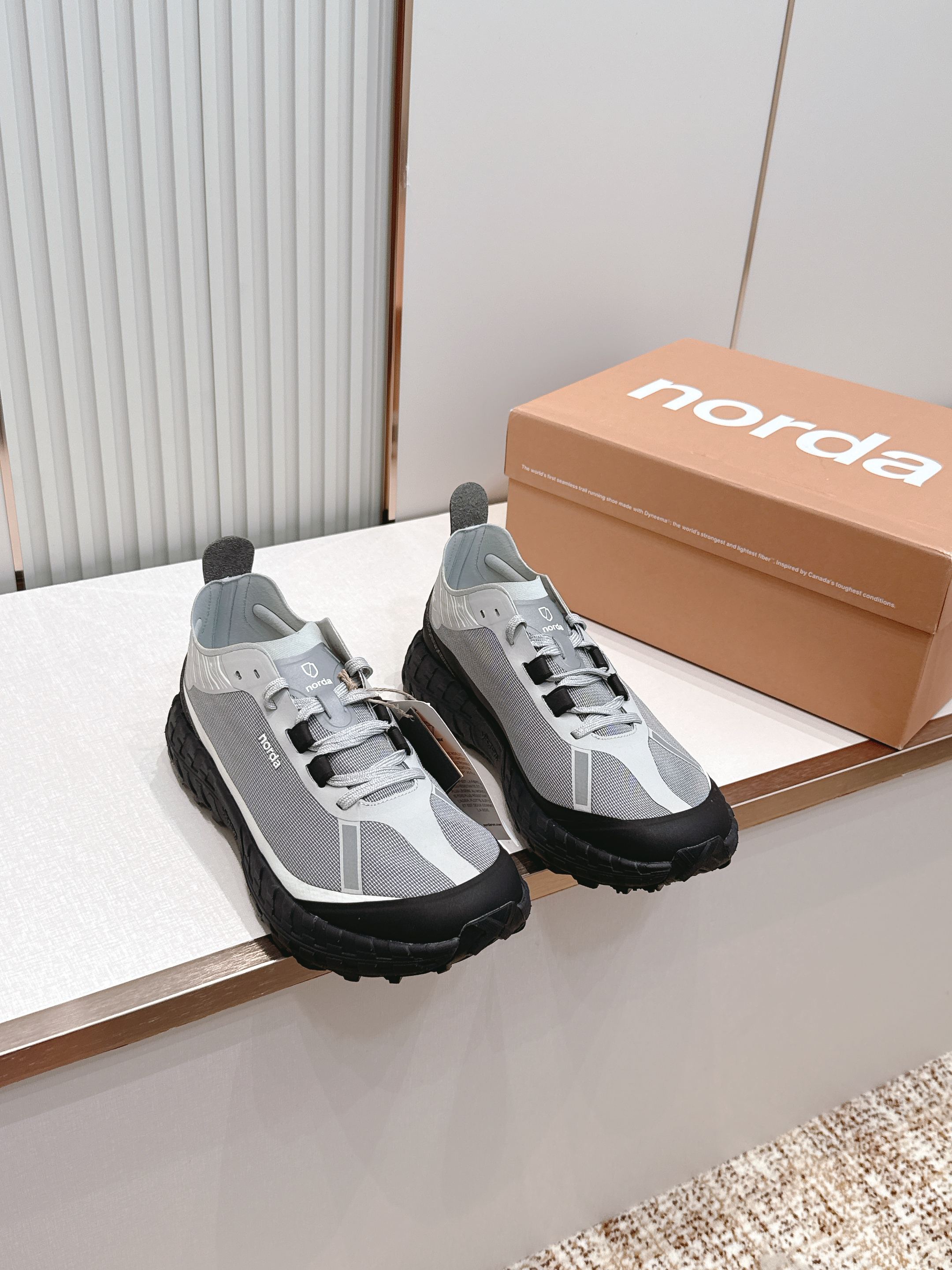 情侣款ZEGNA x norda™杰尼亚 联名款 户外 越野 跑步鞋 休闲 运动鞋 杰尼亚 x nord