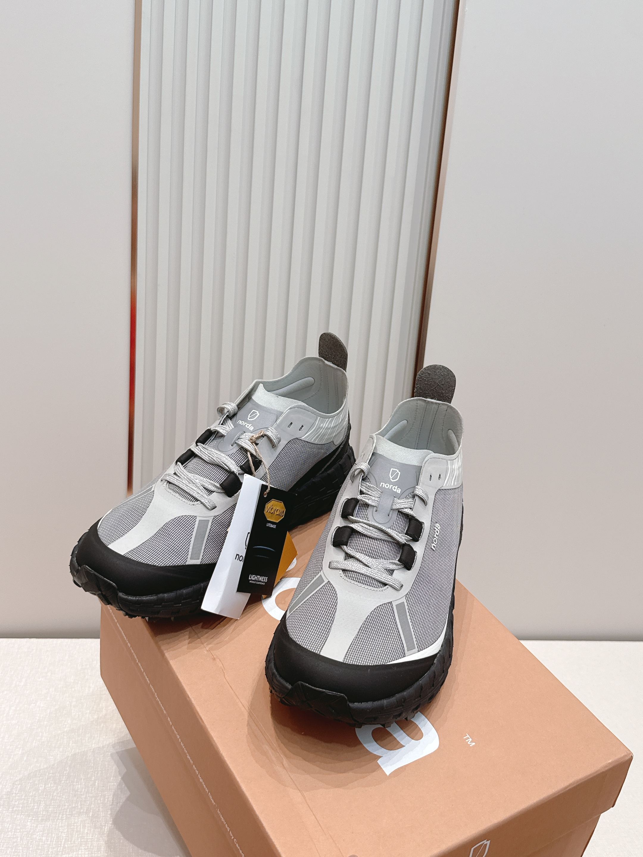 情侣款ZEGNA x norda™杰尼亚 联名款 户外 越野 跑步鞋 休闲 运动鞋 杰尼亚 x nord