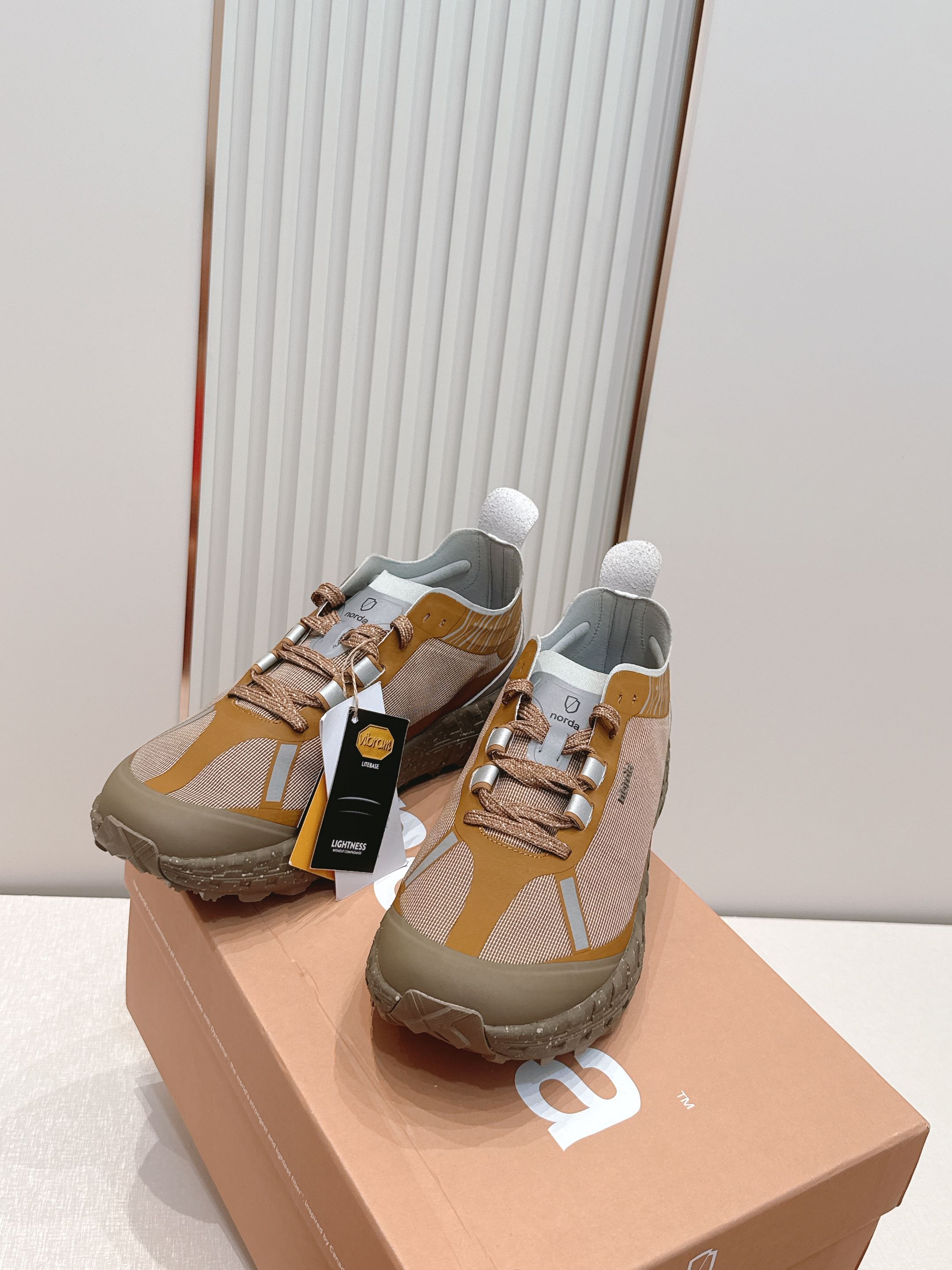 情侣款ZEGNA x norda™杰尼亚 联名款 户外 越野 跑步鞋 休闲 运动鞋 杰尼亚 x nord