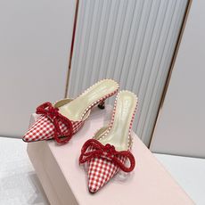 拖鞋 Mach&Mach 26s新款尖头水钻后空凉鞋 拖鞋又美又嗲、珍珠蝴蝶结加缠绕式设计让你在人群中一 拖鞋 Mach&Mach 26s新款尖头水钻后空凉鞋 拖鞋又美又嗲、珍珠蝴蝶结加缠绕式设计让你在人群中一