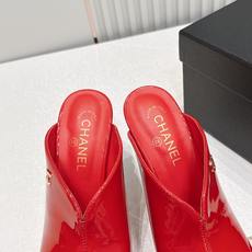 Chanel 香奈儿 法式复古 亮面漆皮拼色 高跟穆勒鞋 外穿懒人半拖 这双拼色穆勒鞋也太会了吧!!,亮 Chanel 香奈儿 法式复古 亮面漆皮拼色 高跟穆勒鞋 外穿懒人半拖 这双拼色穆勒鞋也太会了吧!!,亮