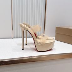 Christian louboutin26s夏季新款时装凉鞋 圆头水台高跟凉拖原单品质 🍃原汁原味的欧式 Christian louboutin26s夏季新款时装凉鞋 圆头水台高跟凉拖原单品质 🍃原汁原味的欧式