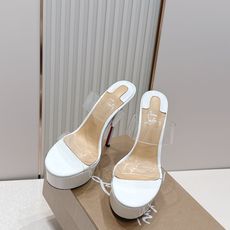 Christian louboutin26s夏季新款时装凉鞋 圆头水台高跟凉拖原单品质 🍃原汁原味的欧式 Christian louboutin26s夏季新款时装凉鞋 圆头水台高跟凉拖原单品质 🍃原汁原味的欧式