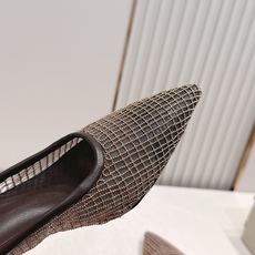 Brunello Cucinelli 26ss女士镶珠装饰休闲穆勒拖鞋凉鞋 BC新款新品女士条纹麂皮穆勒 Brunello Cucinelli 26ss女士镶珠装饰休闲穆勒拖鞋凉鞋 BC新款新品女士条纹麂皮穆勒