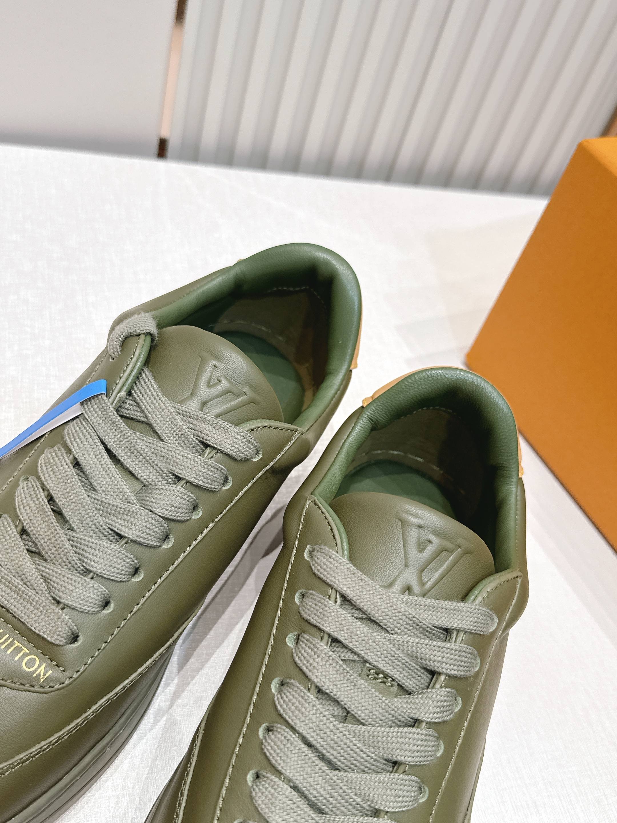Louis Vuitton 26s新款厚底小白鞋 休闲鞋👟LV真皮小白鞋，选用优质牛皮，质感细腻耐用，内