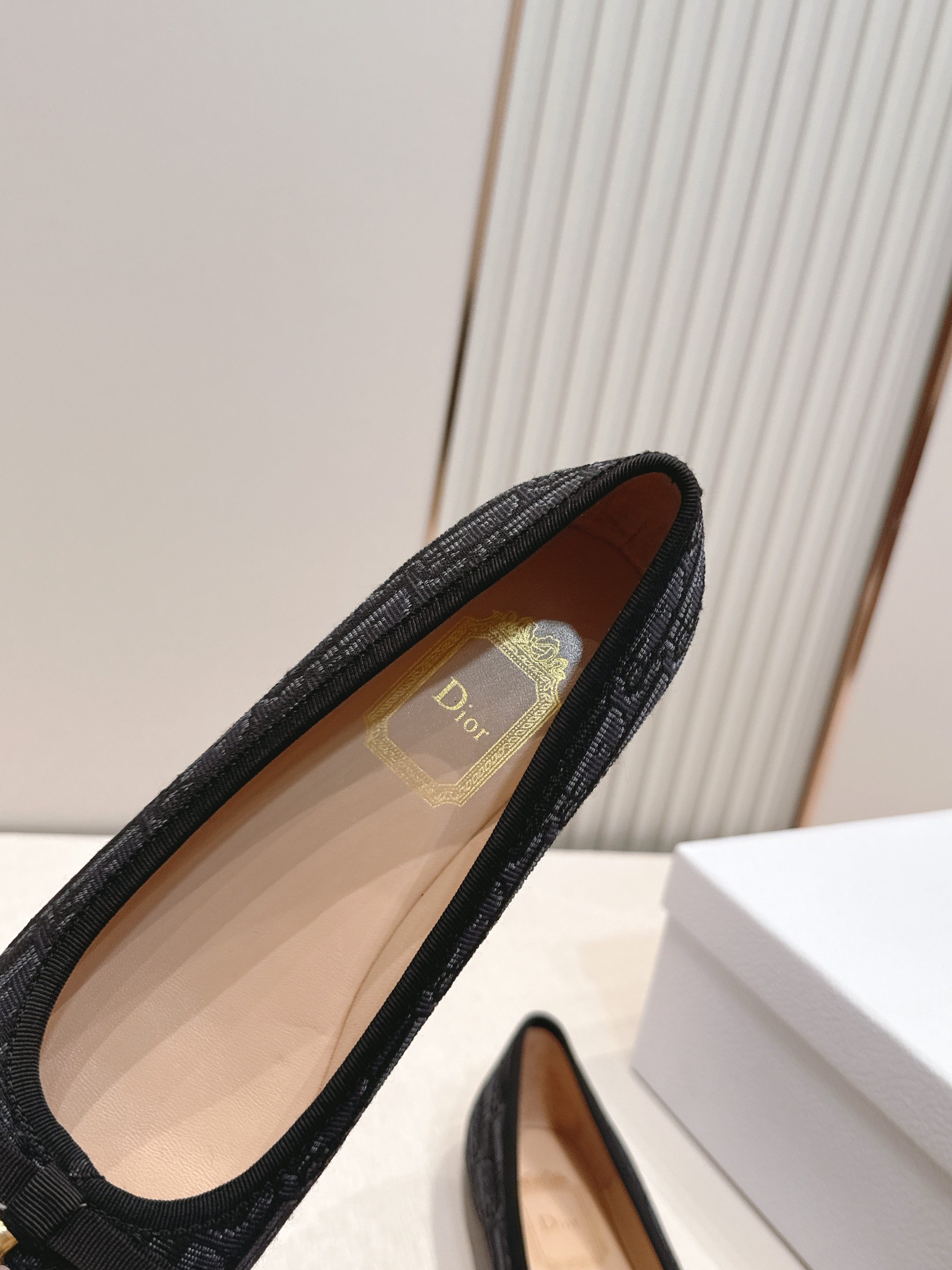 单鞋 Dior 迪奥 2026新款休闲鞋单鞋 经典品牌织带蝴蝶结点缀 低调奢华，随意穿搭 舒适度百分百少