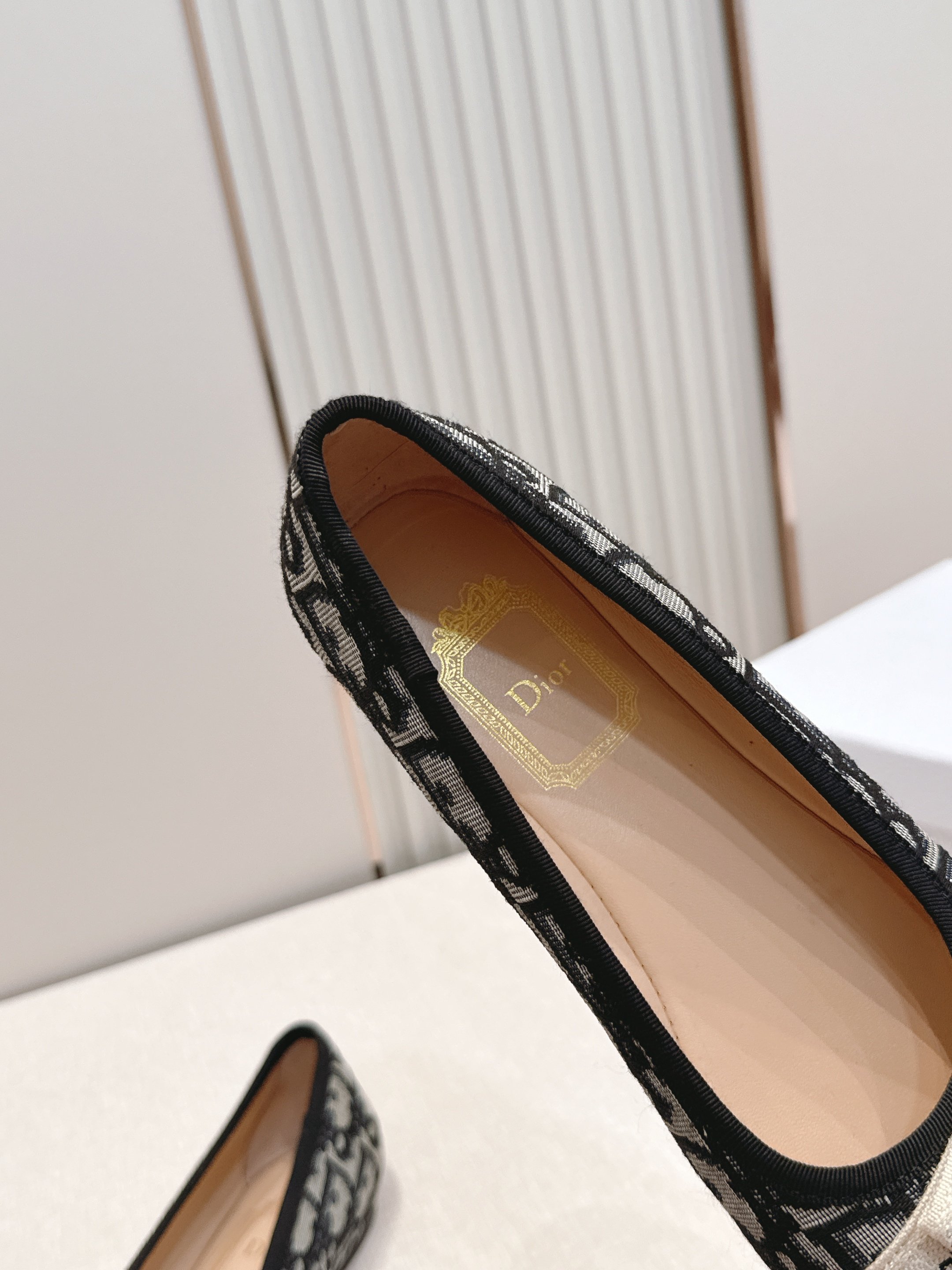 单鞋 Dior 迪奥 2026新款休闲鞋单鞋 经典品牌织带蝴蝶结点缀 低调奢华，随意穿搭 舒适度百分百少