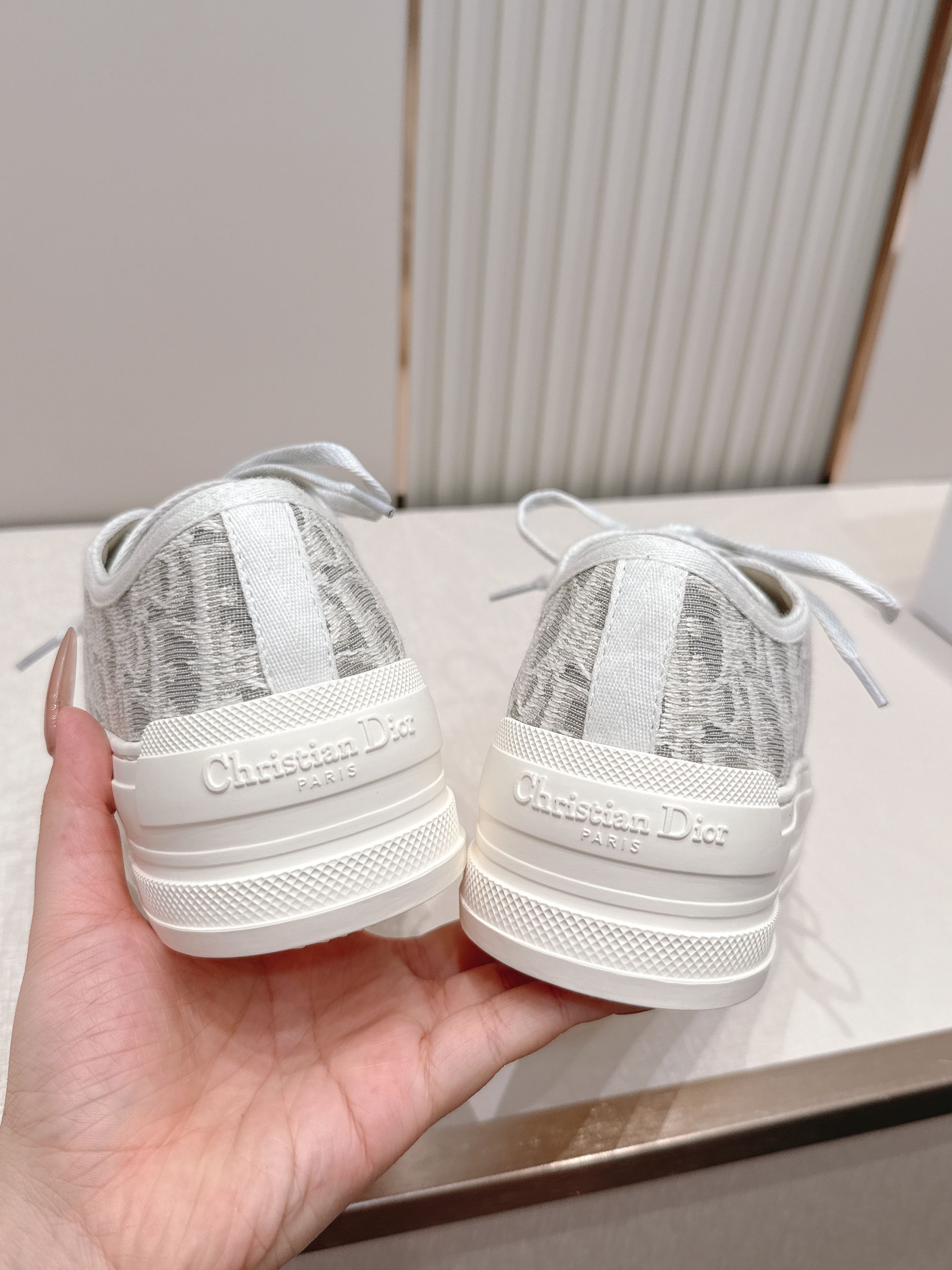 2026最新色系！ 顶级版本  Dior迪奥Walk'n系列 老花 刺绣 厚底帆布鞋 休闲鞋  全新升级