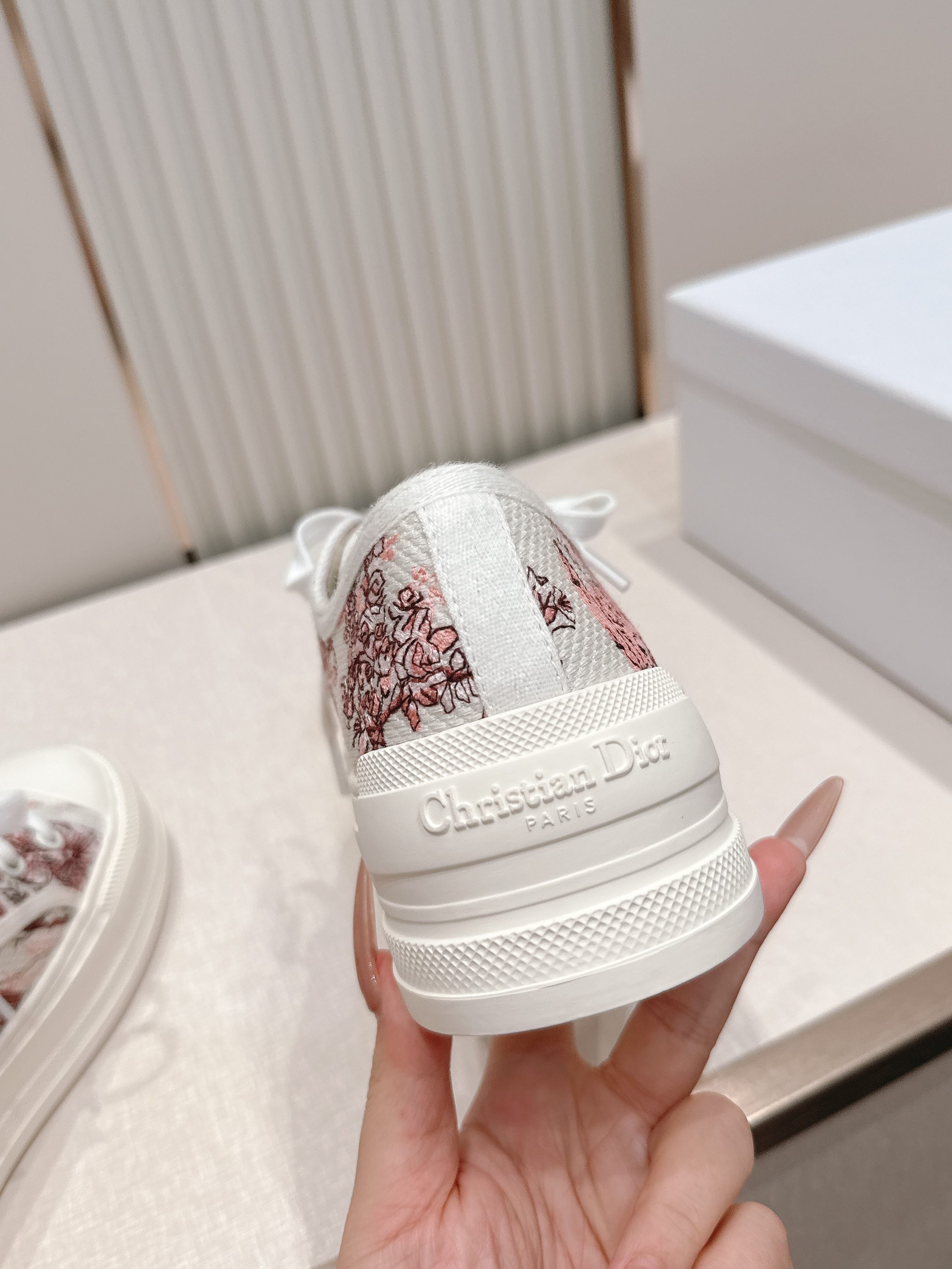 2026最新色系！ 顶级版本  Dior迪奥Walk'n系列 老花 刺绣 厚底帆布鞋 休闲鞋  全新升级