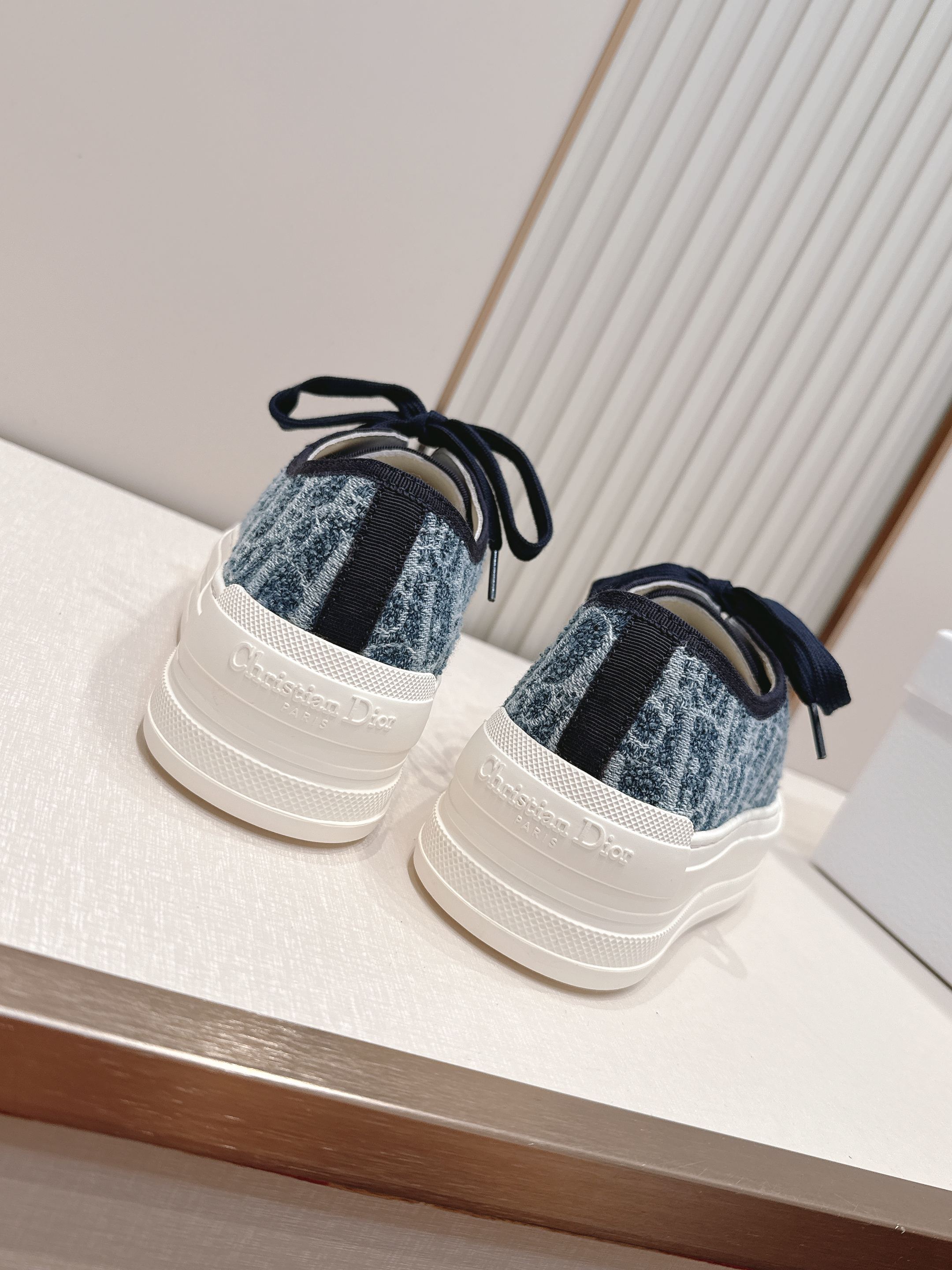 2026最新色系！ 顶级版本  Dior迪奥Walk'n系列 老花 刺绣 厚底帆布鞋 休闲鞋  全新升级