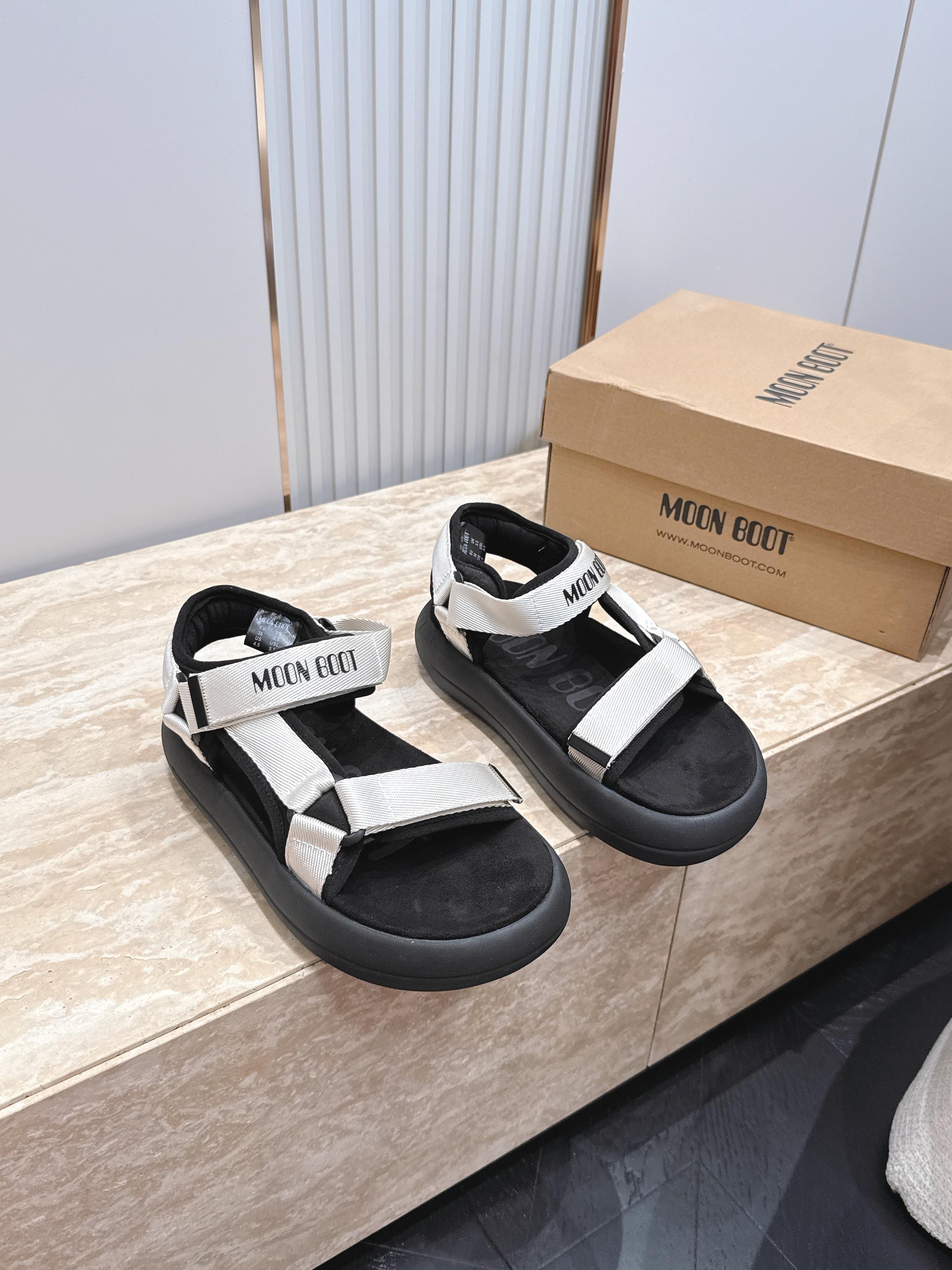 MOON BOOT  夏日多巴胺  沙滩凉鞋 风卷着青草与花香漫过来蝉鸣轻轻响起 *(⑅ↁ́ᴗↁ́⑅)♡