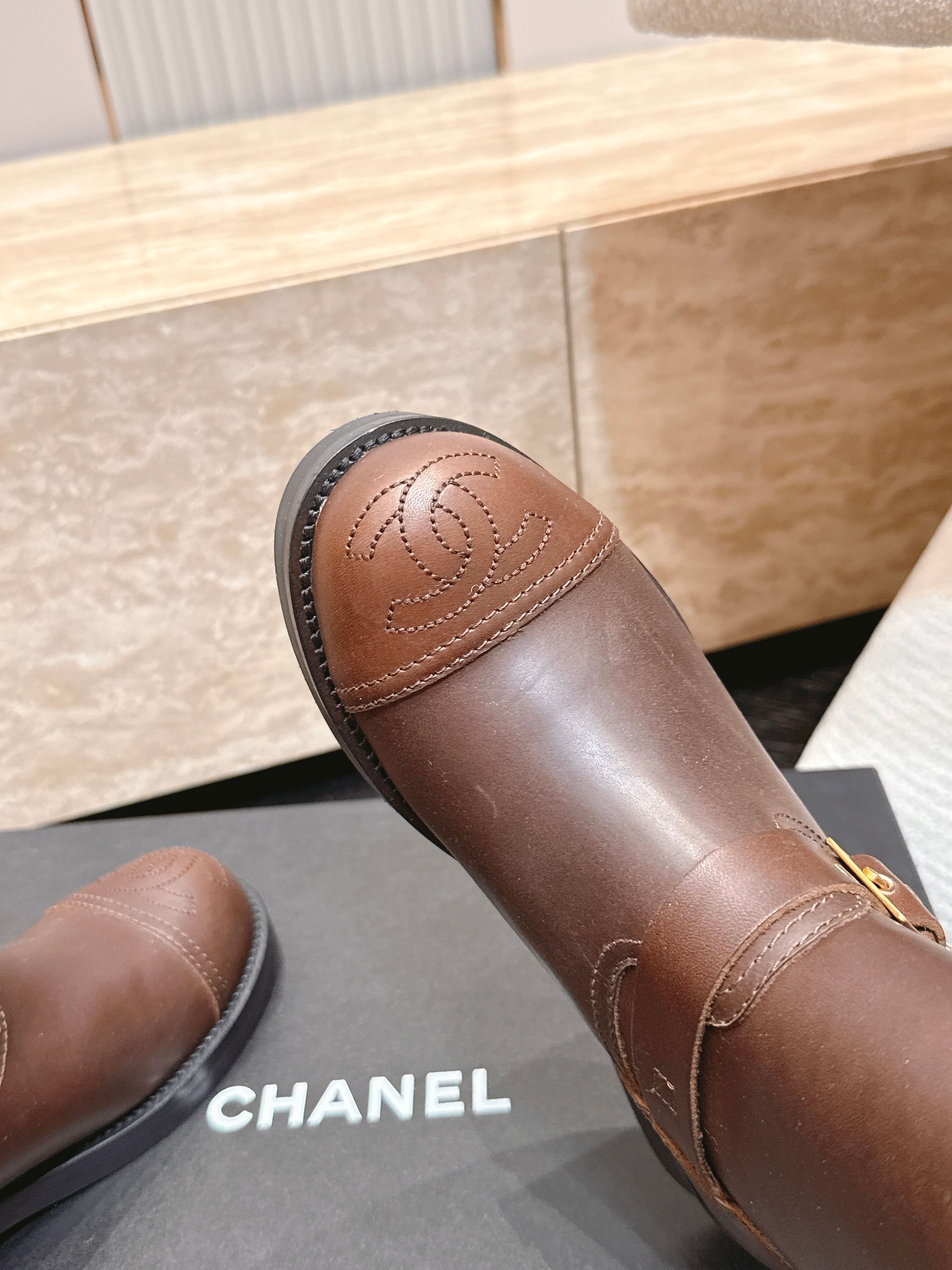 CHANEL 香奈儿 2026vs早秋新款靴子系列……【圆头厚底中靴】小香今年又出战靴！经典圆头这么可爱