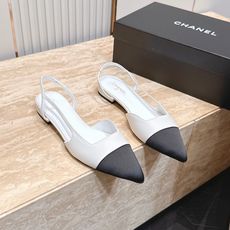 CHANEL 香奈儿26vs春夏专柜最新时装凉鞋系列……【尖头拼色凉鞋】香奈儿女士钟爱简约又难以抗拒系 CHANEL 香奈儿26vs春夏专柜最新时装凉鞋系列……【尖头拼色凉鞋】香奈儿女士钟爱简约又难以抗拒系