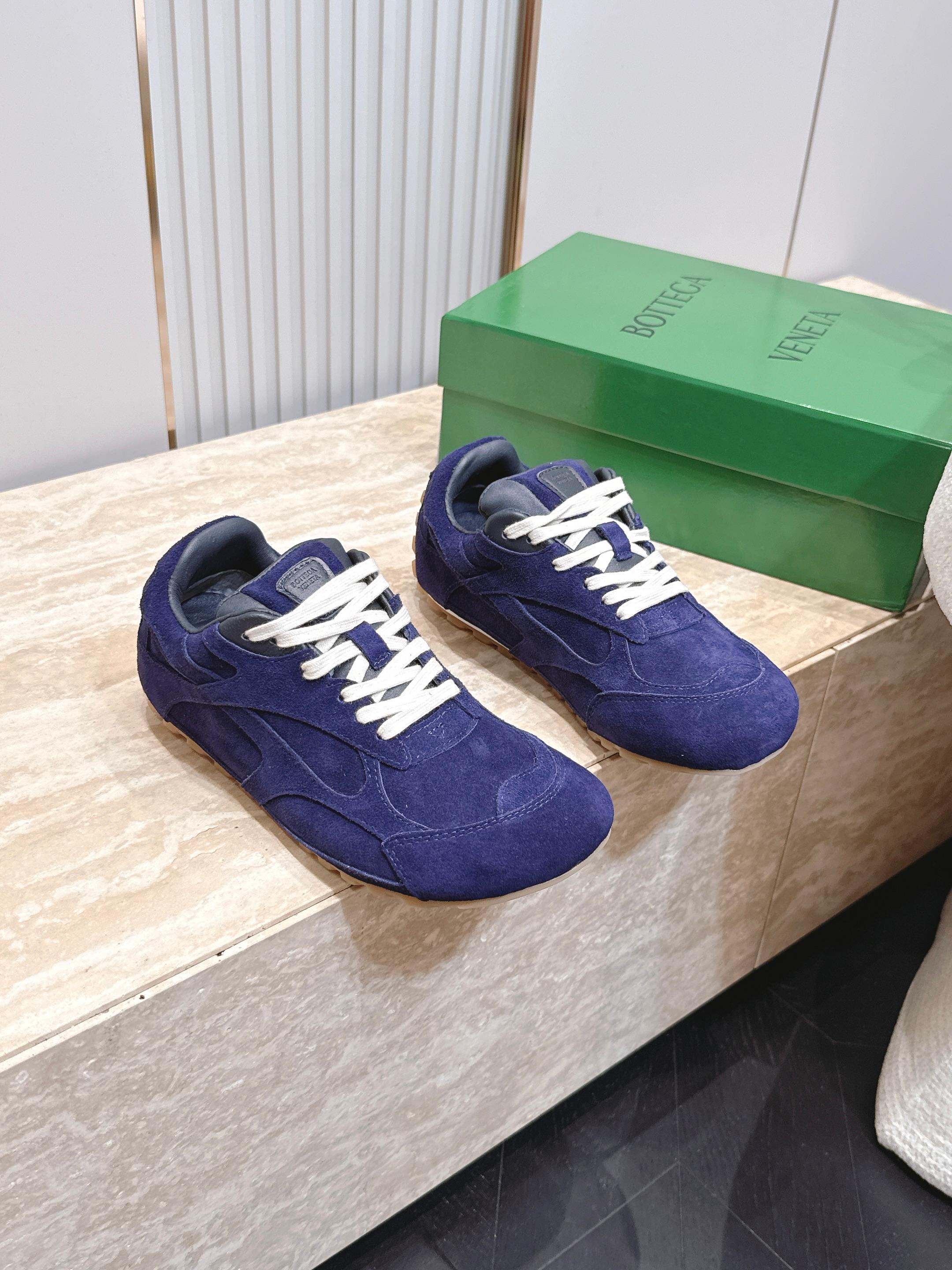 女🌾2026新色系！情侣款 Bottega Veneta(BV葆蝶家)OrbitFlash系列复古运动鞋