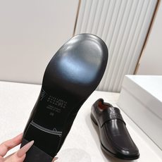 Maison Margiela马吉拉 mm6 春夏新款乐福单鞋系列……【圆头拉皱乐福单鞋】原版一比一打造 Maison Margiela马吉拉 mm6 春夏新款乐福单鞋系列……【圆头拉皱乐福单鞋】原版一比一打造