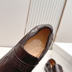 Maison Margiela马吉拉 mm6 春夏新款乐福单鞋系列……【圆头拉皱乐福单鞋】原版一比一打造 Maison Margiela马吉拉 mm6 春夏新款乐福单鞋系列……【圆头拉皱乐福单鞋】原版一比一打造